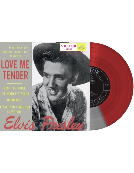 Elvis Presley - Love Me Tender - Vinyle Japonais Bicolore (Vinyle 10'')