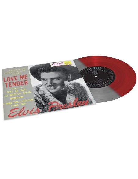 Elvis Presley - Love Me Tender - Vinyle Japonais Bicolore (Vinyle 10'')