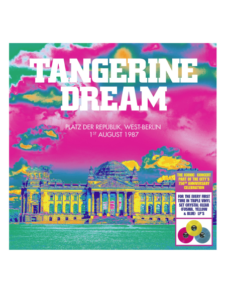 Tangerine Dream - Platz der Republik, West-Berlin - August 1st 1987 (Vinyle)