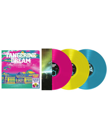 Tangerine Dream - Platz der Republik, West-Berlin - August 1st 1987 (Vinyle)