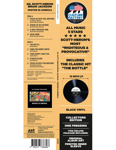 Gil Scott-Heron - Winter in America (Vinyle)