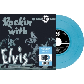 Elvis Presley - Rockin' With Elvis Volume 1 - Vinyle Bleu (Belgique) (Vinyle 7'')