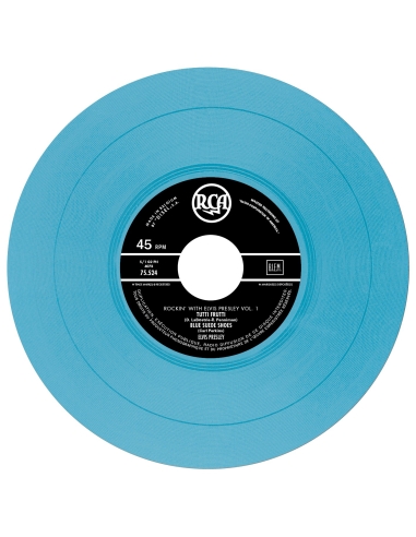 Elvis Presley - Rockin' With Elvis Volume 1 - Vinyle Bleu (Belgique) (Vinyle 7'')