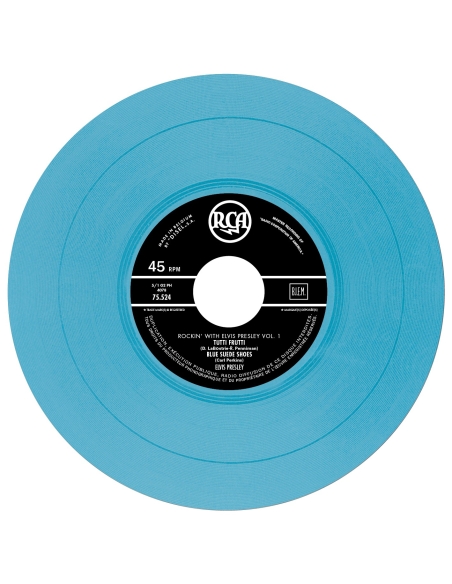 Elvis Presley - Rockin' With Elvis Volume 1 - Vinyle Bleu (Belgique) (Vinyle 7'')