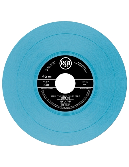 Elvis Presley - Rockin' With Elvis Volume 1 - Vinyle Bleu (Belgique) (Vinyle 7'')