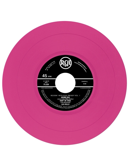Elvis Presley - Rockin' With Elvis Volume 1 - Vinyle Magenta (Belgique) (Vinyle 7'')