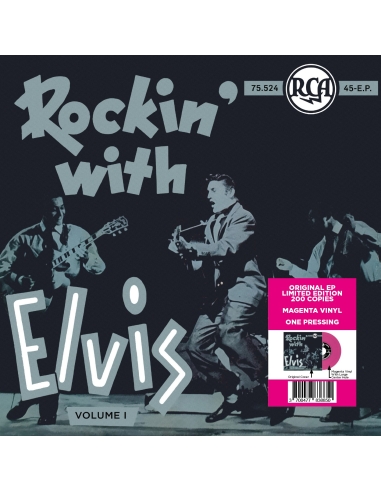 Elvis Presley - Rockin' With Elvis Volume 1 - Vinyle Magenta (Belgique) (Vinyle 7'')