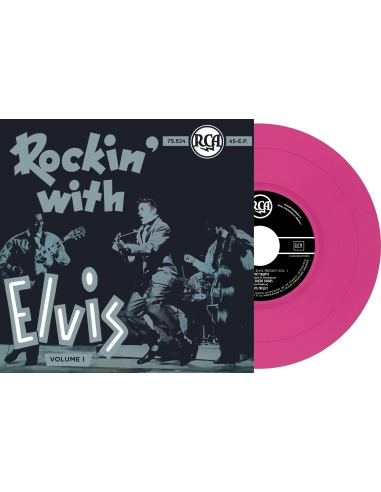 Elvis Presley - Rockin' With Elvis Volume 1 - Vinyle Magenta (Belgique) (Vinyle 7'')