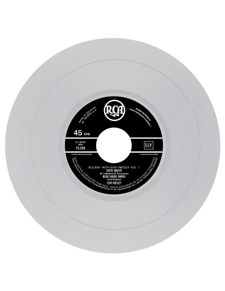 Elvis Presley - Rockin' With Elvis Volume 1 - Vinyle Argenté (Belgique) (Vinyle 7'')