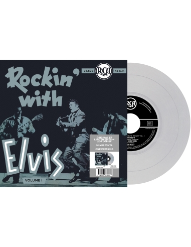 Elvis Presley - Rockin' With Elvis Volume 1 - Vinyle Argenté (Belgique) (Vinyle 7'')