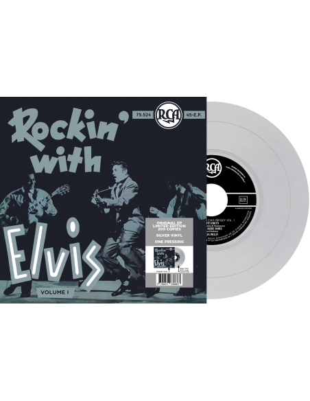 Elvis Presley - Rockin' With Elvis Volume 1 - Vinyle Argenté (Belgique) (Vinyle 7'')