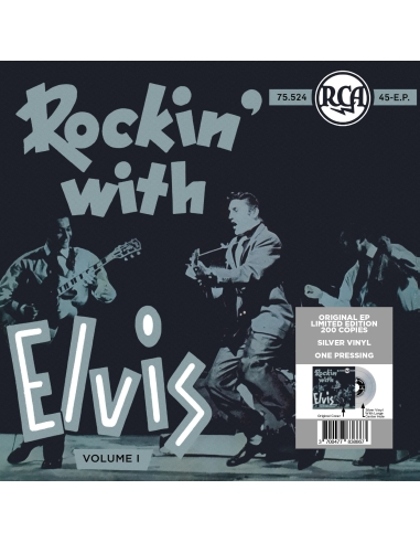 Elvis Presley - Rockin' With Elvis Volume 1 - Vinyle Argenté (Belgique) (Vinyle 7'')