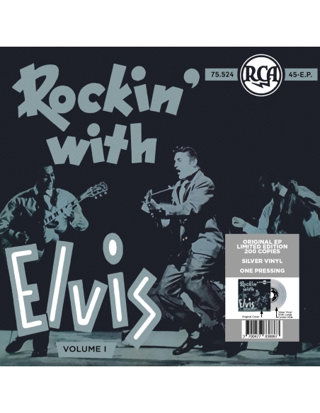 Elvis Presley - Rockin' With Elvis Volume 1 - Vinyle Argenté (Belgique) (Vinyle 7'')