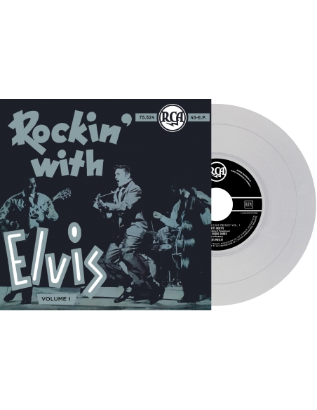 Elvis Presley - Rockin' With Elvis Volume 1 - Vinyle Argenté (Belgique) (Vinyle 7'')