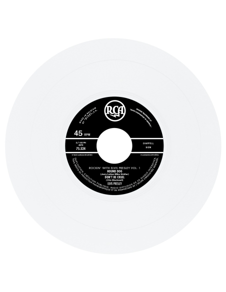 Elvis Presley - Rockin' With Elvis Volume 1 - Vinyle Transparent (Belgique) (Vinyle 7'')