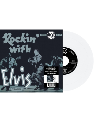 Elvis Presley - Rockin' With Elvis Volume 1 - Vinyle Transparent (Belgique) (Vinyle 7'')