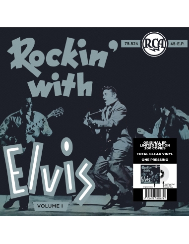 Elvis Presley - Rockin' With Elvis Volume 1 - Vinyle Transparent (Belgique) (Vinyle 7'')