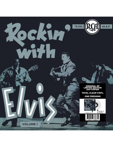 Elvis Presley - Rockin' With Elvis Volume 1 - Vinyle Transparent (Belgique) (Vinyle 7'')