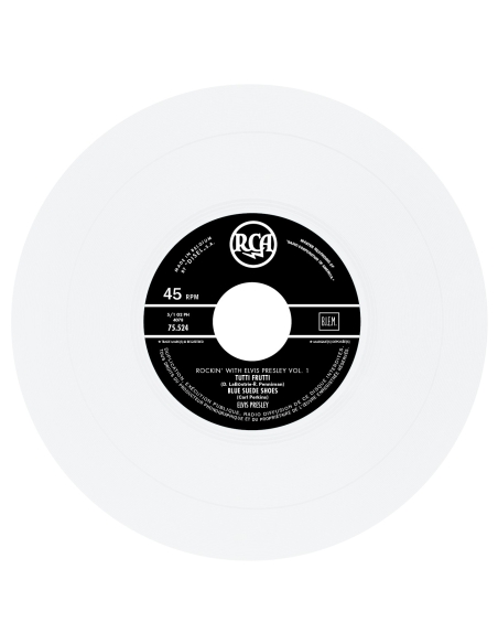 Elvis Presley - Rockin' With Elvis Volume 1 - Vinyle Transparent (Belgique) (Vinyle 7'')