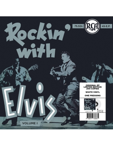 Elvis Presley - Rockin' With Elvis Volume 1 - Vinyle Blanc (Belgique) (Vinyle 7'')