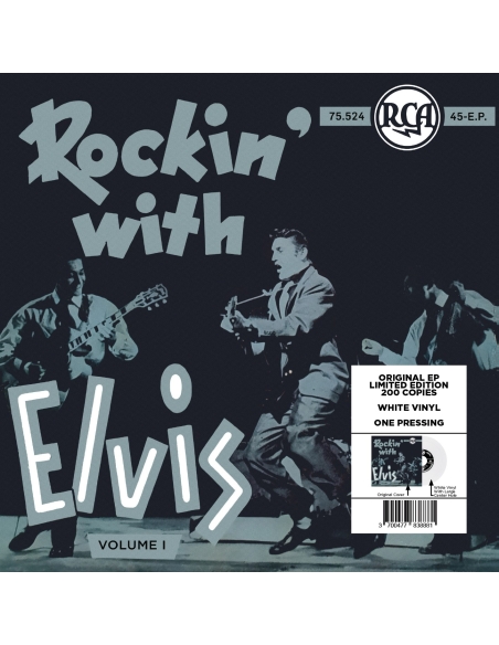 Elvis Presley - Rockin' With Elvis Volume 1 - Vinyle Blanc (Belgique) (Vinyle 7'')