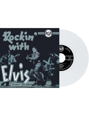 Elvis Presley - Rockin' With Elvis Volume 1 - Vinyle Blanc (Belgique) (Vinyle 7'')
