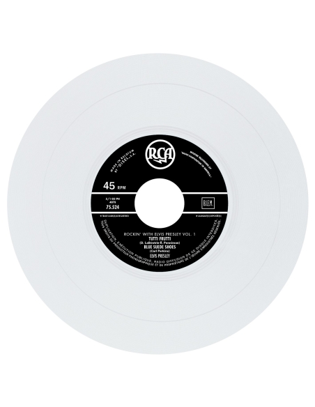 Elvis Presley - Rockin' With Elvis Volume 1 - Vinyle Blanc (Belgique) (Vinyle 7'')