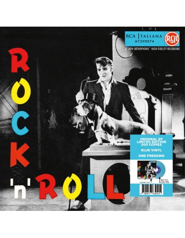 Elvis Presley - Rock 'N' Roll - Vinyle Bleu (Italie) (Vinyle 7'')