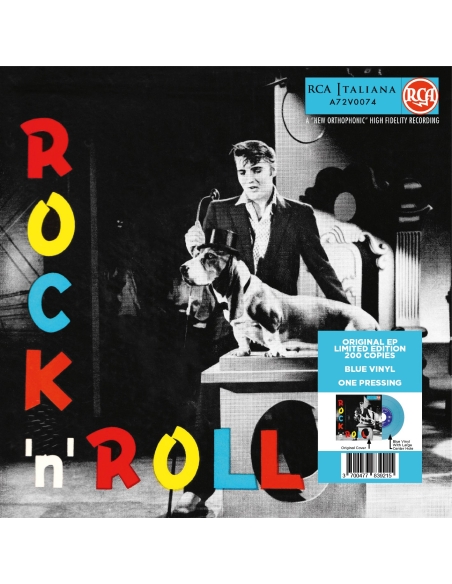 Elvis Presley - Rock 'N' Roll - Vinyle Bleu (Italie) (Vinyle 7'')