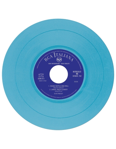 Elvis Presley - Rock 'N' Roll - Vinyle Bleu (Italie) (Vinyle 7'')