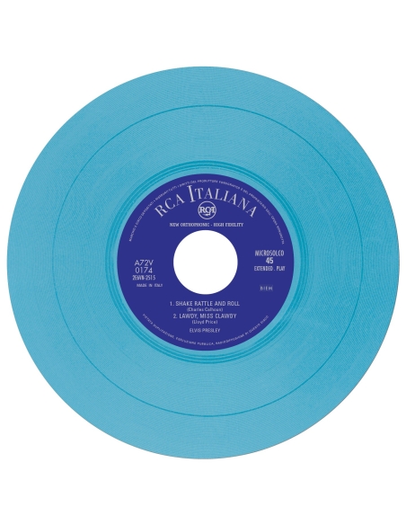 Elvis Presley - Rock 'N' Roll - Vinyle Bleu (Italie) (Vinyle 7'')