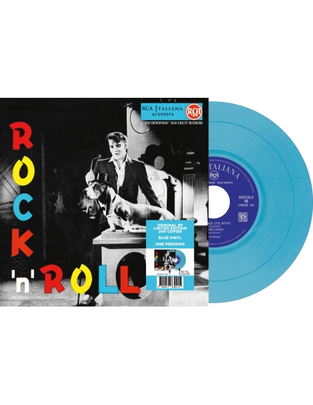 Elvis Presley - Rock 'N' Roll - Vinyle Bleu (Italie) (Vinyle 7'')