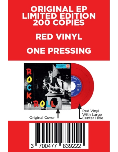 Elvis Presley - Rock 'N' Roll - Vinyle Rouge (Italie) (Vinyle 7'')