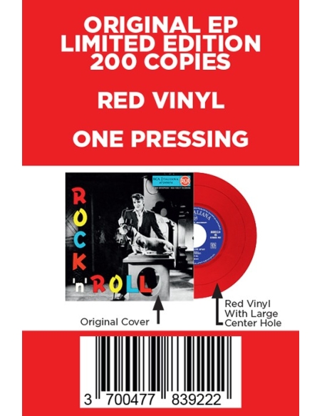 Elvis Presley - Rock 'N' Roll - Vinyle Rouge (Italie) (Vinyle 7'')