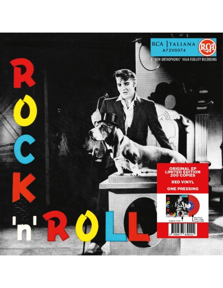 Elvis Presley - Rock 'N' Roll - Vinyle Rouge (Italie) (Vinyle 7'')