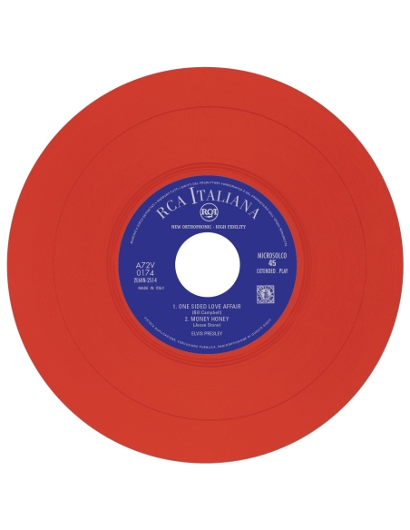 Elvis Presley - Rock 'N' Roll - Vinyle Rouge (Italie) (Vinyle 7'')