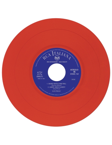 Elvis Presley - Rock 'N' Roll - Vinyle Rouge (Italie) (Vinyle 7'')