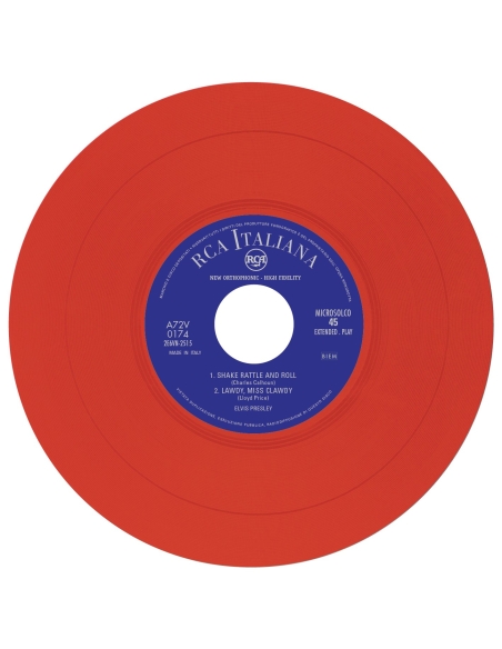 Elvis Presley - Rock 'N' Roll - Vinyle Rouge (Italie) (Vinyle 7'')