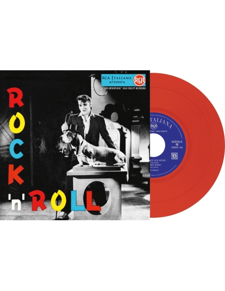 Elvis Presley - Rock 'N' Roll - Vinyle Rouge (Italie) (Vinyle 7'')