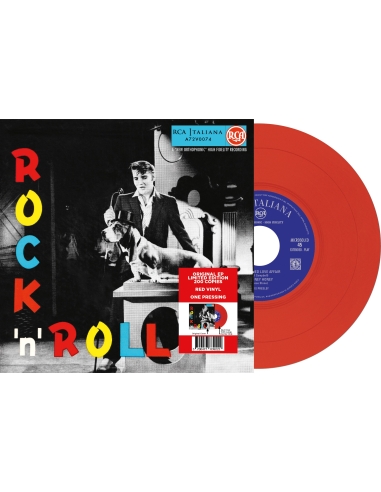 Elvis Presley - Rock 'N' Roll - Vinyle Rouge (Italie) (Vinyle 7'')