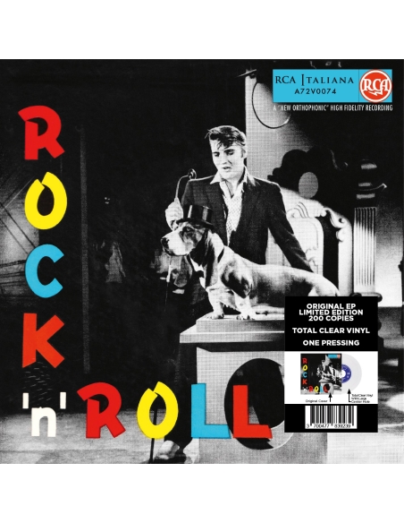 Elvis Presley - Rock 'N' Roll - Vinyle Transparent (Italie) (Vinyle 7'')