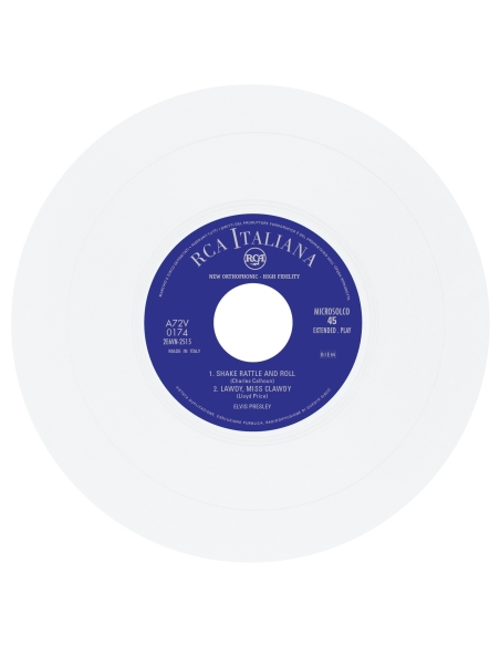Elvis Presley - Rock 'N' Roll - Vinyle Transparent (Italie) (Vinyle 7'')