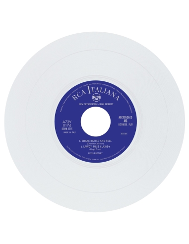 Elvis Presley - Rock 'N' Roll - Vinyle Blanc (Italie) (Vinyle 7'')