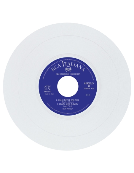Elvis Presley - Rock 'N' Roll - Vinyle Blanc (Italie) (Vinyle 7'')