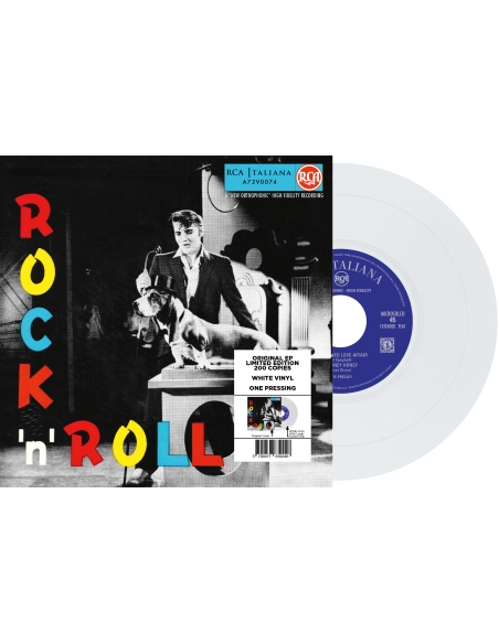 Elvis Presley - Rock 'N' Roll - Vinyle Blanc (Italie) (Vinyle 7'')