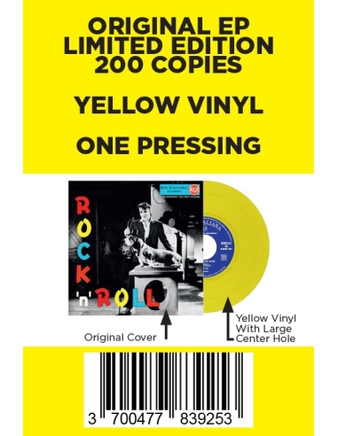 Elvis Presley - Rock 'N' Roll - Vinyle Jaune (Italie) (Vinyle 7'')