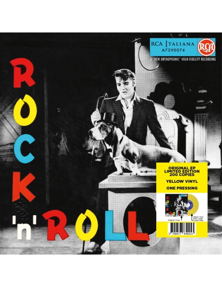 Elvis Presley - Rock 'N' Roll - Vinyle Jaune (Italie) (Vinyle 7'')