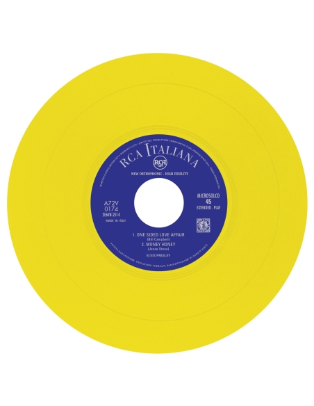 Elvis Presley - Rock 'N' Roll - Vinyle Jaune (Italie) (Vinyle 7'')