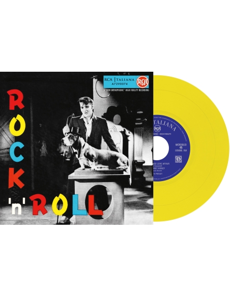 Elvis Presley - Rock 'N' Roll - Vinyle Jaune (Italie) (Vinyle 7'')