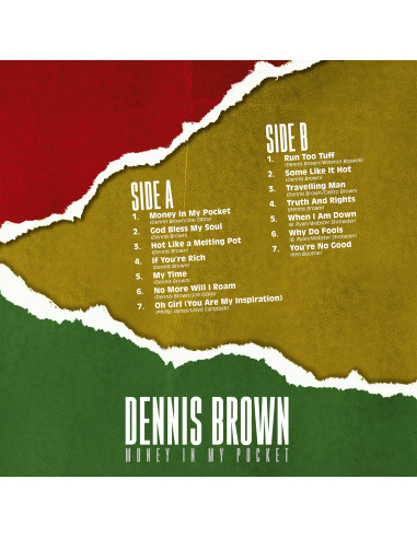 Dennis Brown - Money In My Pocket (Vinyle)